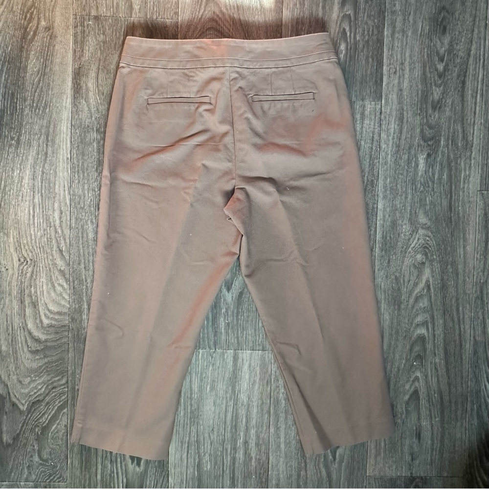 Woman fitted capri pants. Gently worn.
